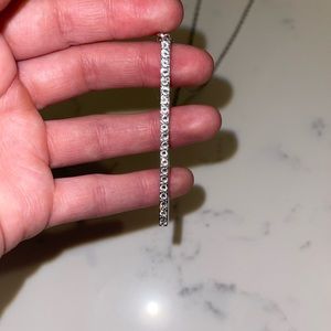 Touchstone crystal pendant necklace